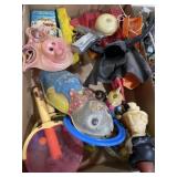 Collection of various vintage toys