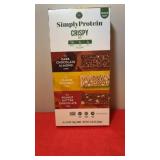 Simply protien crispy bars Plant based protien
