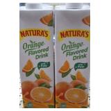 Case of 12 shelf stable orange flavored drink