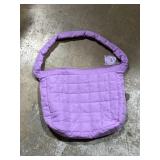 ULTA Beauty purple puffy handbag purse