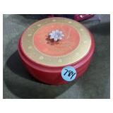 vintage Avon Persian Wood Beauty Dust container