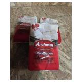 3 Archway Wedding Cake Cookies 6 oz packages