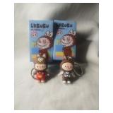2 Official Labubu Key ChainsBrand New In Box