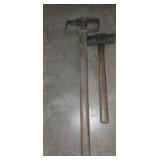 2 small sledgehammers