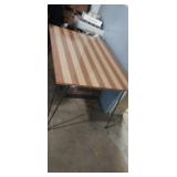 Nu Trends laminate top metal base table with