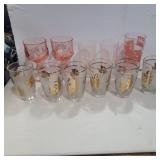 Vintage glasses, libby, tiffin and more