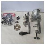 Keen cutter meat grinder and gingerbread cookie