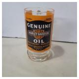 Harley Davidson glass mug