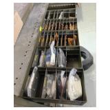 Drawer contents air filters, limiter caps,