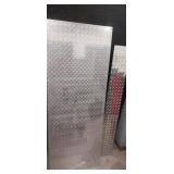 Stainless steel diamond plate panels 2- 22x57