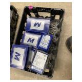 Six boxes of hex cap screws