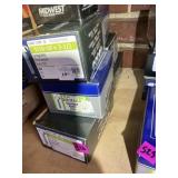 Seven boxes of carriage bolts