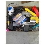 electrical fittings, small tools, and other