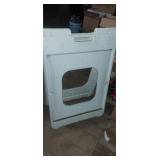 Double sided plastic sign holder