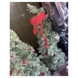 Two Christmas trees, 48 inches and Christmas