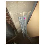 Five pieces of Uni strut 48 inches