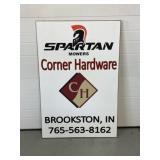 32'x48' spartan mowers corner hardware double