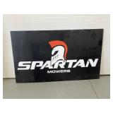 3'x5' Spartan mowers outdoor display sign