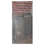 Metal 32in commercial shelves