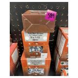 Four boxes of pole barn screws