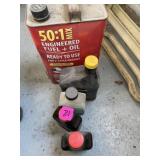 Two stroke fuel and mixtures