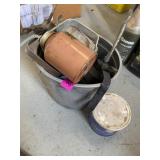 Bucket, full of Oilers and some general grease