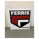 4'x4' Ferris mowers outdoor display sign