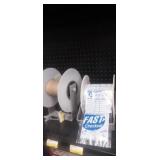 2 wall hanging parts bag spools