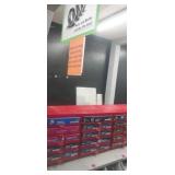 Set of 3 5 drawer nut and bolt organizers with