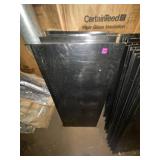 Four utility shelves measuring 48 inches