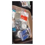 Solder , silicon grease and binding strips