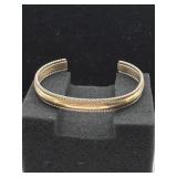 Sterling and Gold Filled Bracelet 20.49 grams