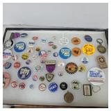 Assorted pins and more