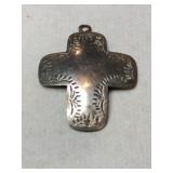 Silver Navajo  cross pendants   .205 oz