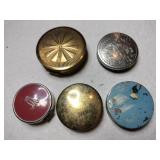 Vintage rouge compacts