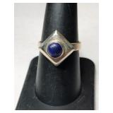Silver native American Ring size 7.5   .120oz