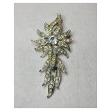 Sarah Coventry ' evening accent clear rhinestone