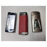 3 butane lighters