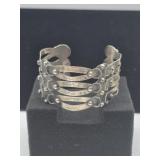 Taxco Sterling Cuff Bracelet  21 grams