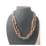 Hawaiian Koa seed necklace