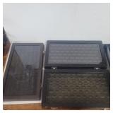 (3) 14x8 ring showcases