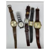 assorted wristwatches Sears, Wyler, Rouan