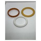 Bakelite bangle bracelets