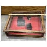 23'x14'x6' wooden display case w/bonus display