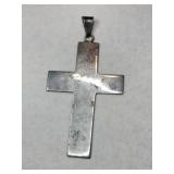 Silver Navajo cross pendants marked Mexico 925
