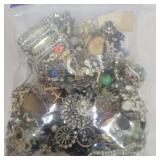 1lbs 8.5oz Of broken jewelry mystery bag