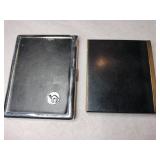 2 vintage metal cigarette cases( 1 w/ lighter)
