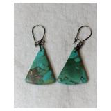 Turquoise dangle earrings