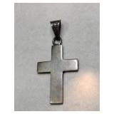 Silver cross pendants  marked Mexico 925 .220 oz