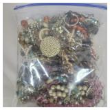 1lb 11.5oz Of broken jewelry mystery bag